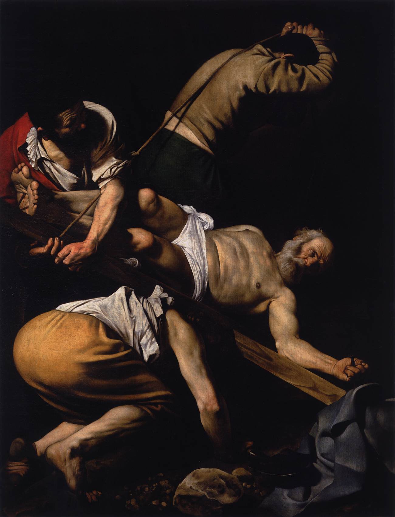 La crucifixion de San Pedro