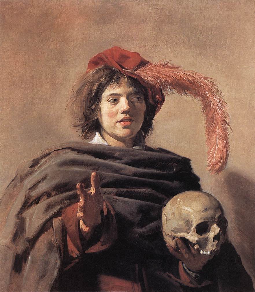 Joven con un Cráneo (Vanitas)