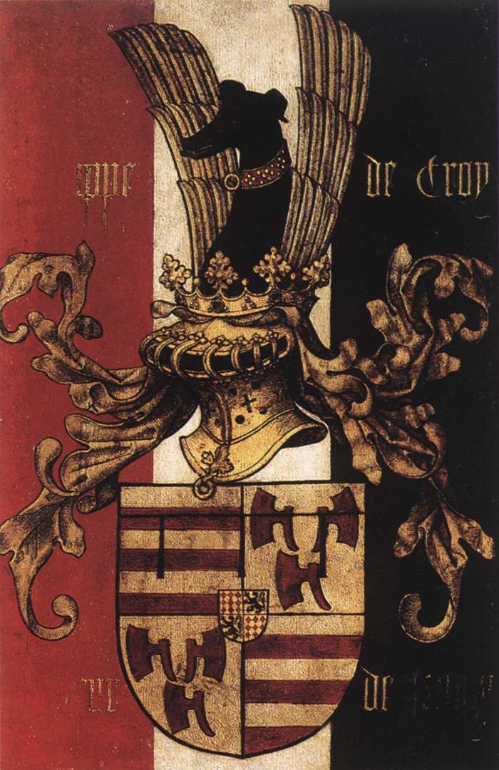 Diptych Portrait of Felipe de Croy (reverse)