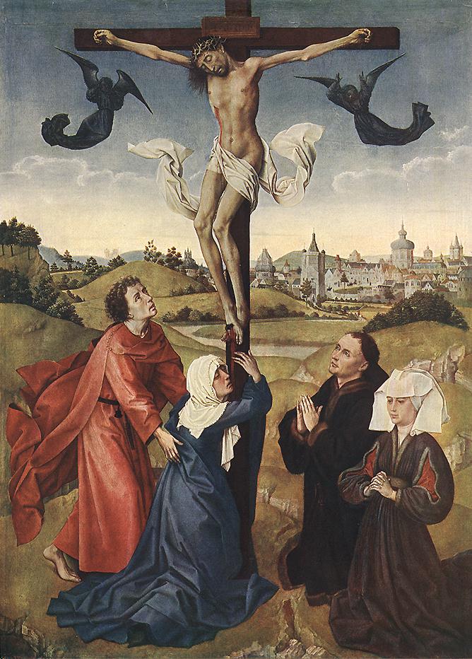 La Crucifixión Tríptica (panel central)