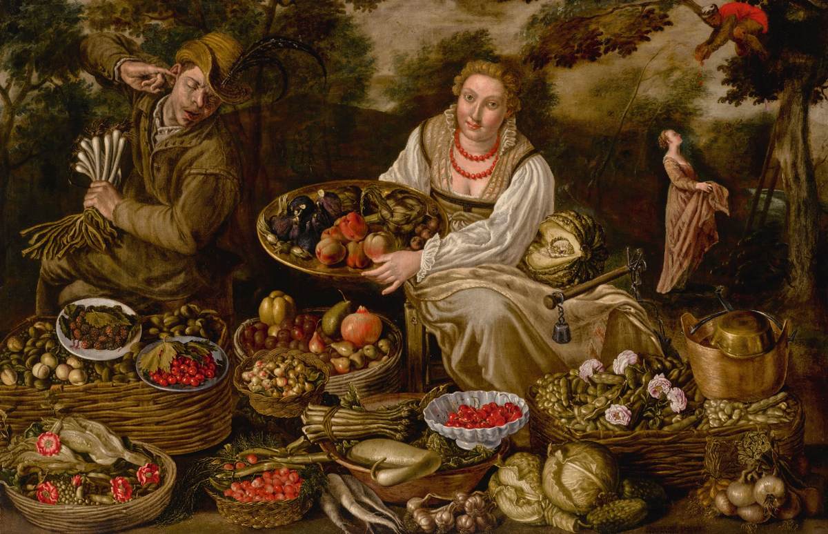 Vendeur de fruits et légumes