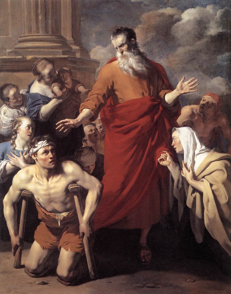 Saint Paul Healing the Crippled Man in Lystra