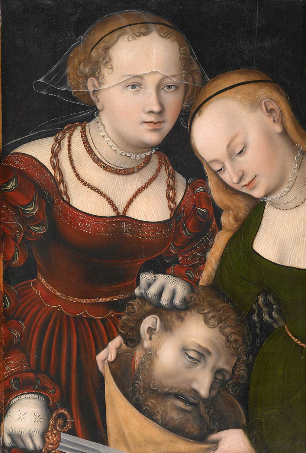 Judith com a cabeça de Holofernes e uma empregada doméstica