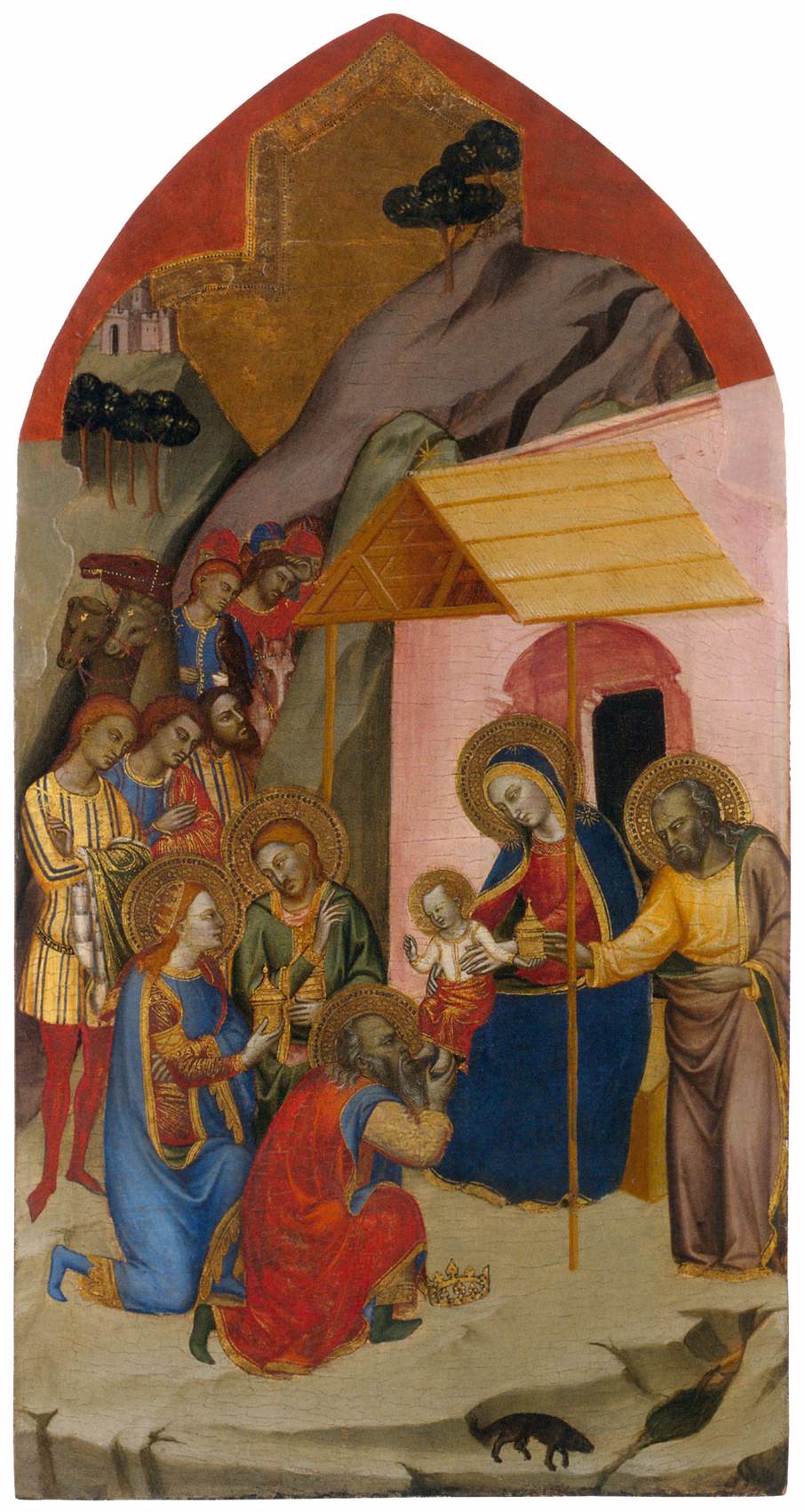 Alterpiece of San Pier Maggiore: The Worship of the Magicians