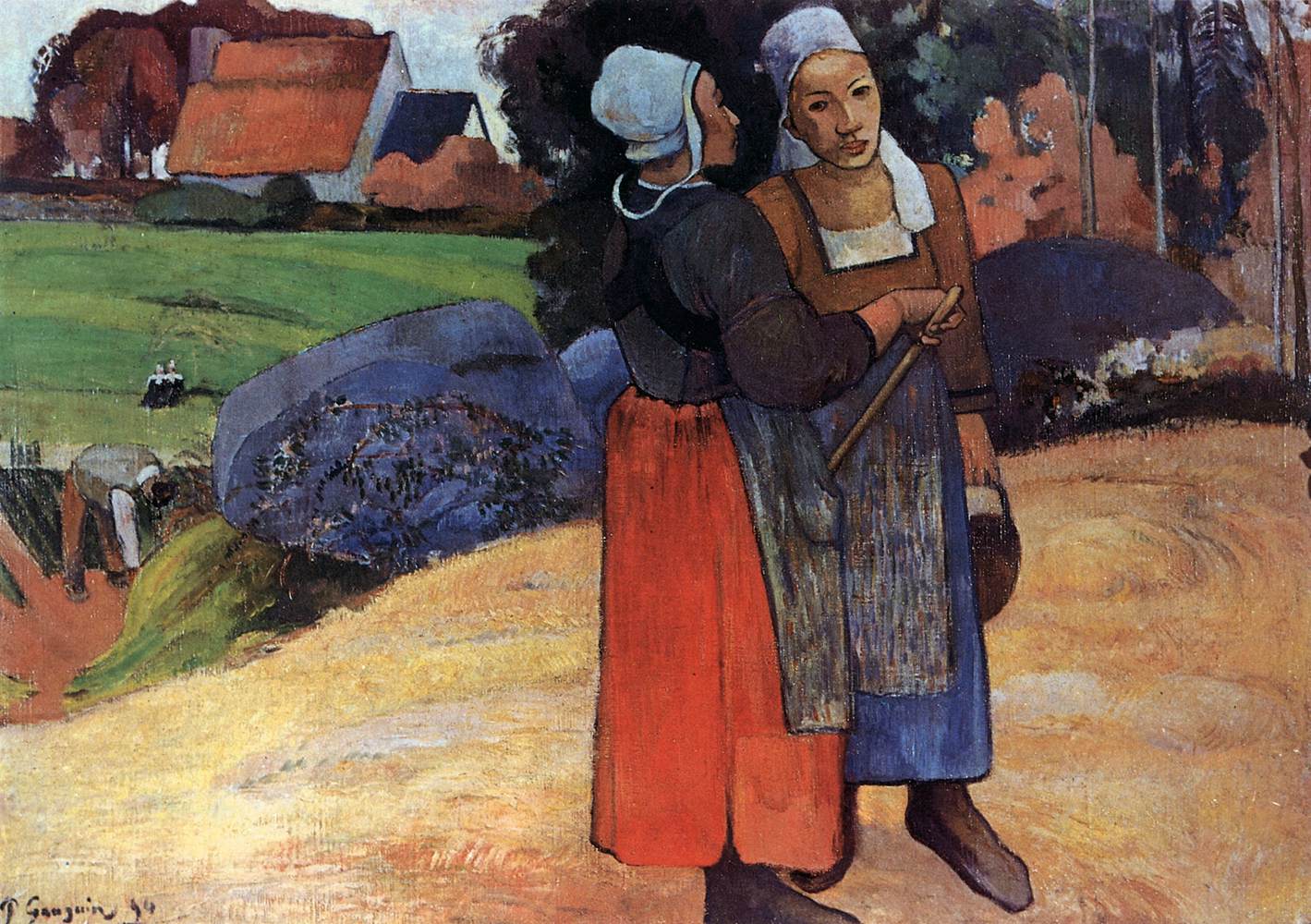 Breton Bauernfrauen