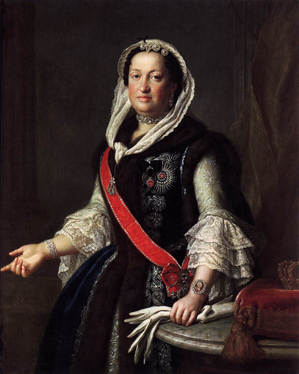 La Reina María Joséa, Esposa del Rey Augustus III de Polonia