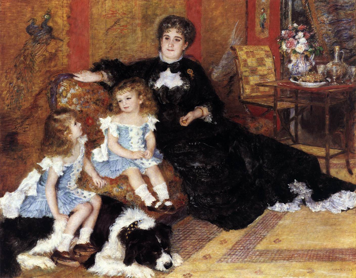 Madam Jorges Charpentier y Sus Hijos