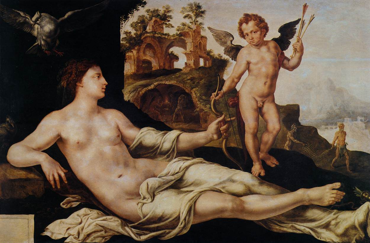 Venus och Cupid