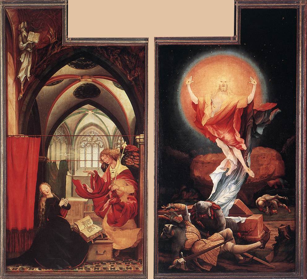 The Annunciation and the Resurrection