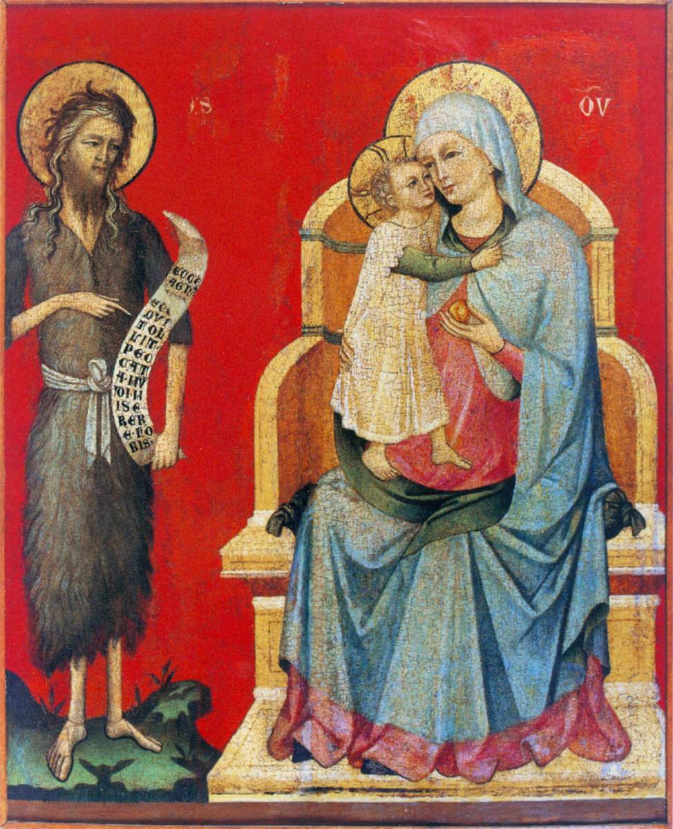 La Virgen y el Niño con San Juan Bautista