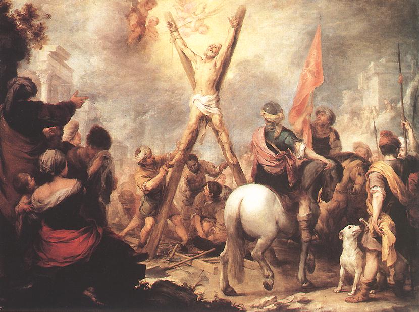 Le martyre de San Andrés