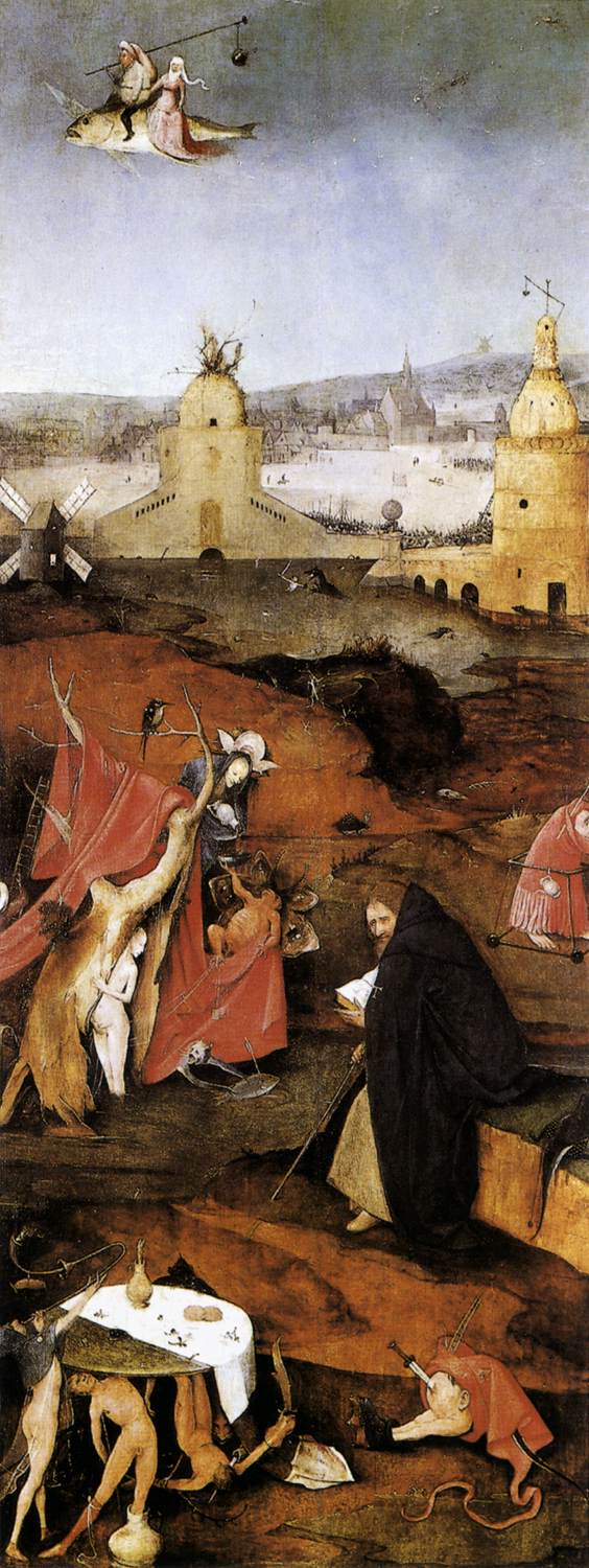 Triptych of The Temptation of Saint Anthony (right wing)