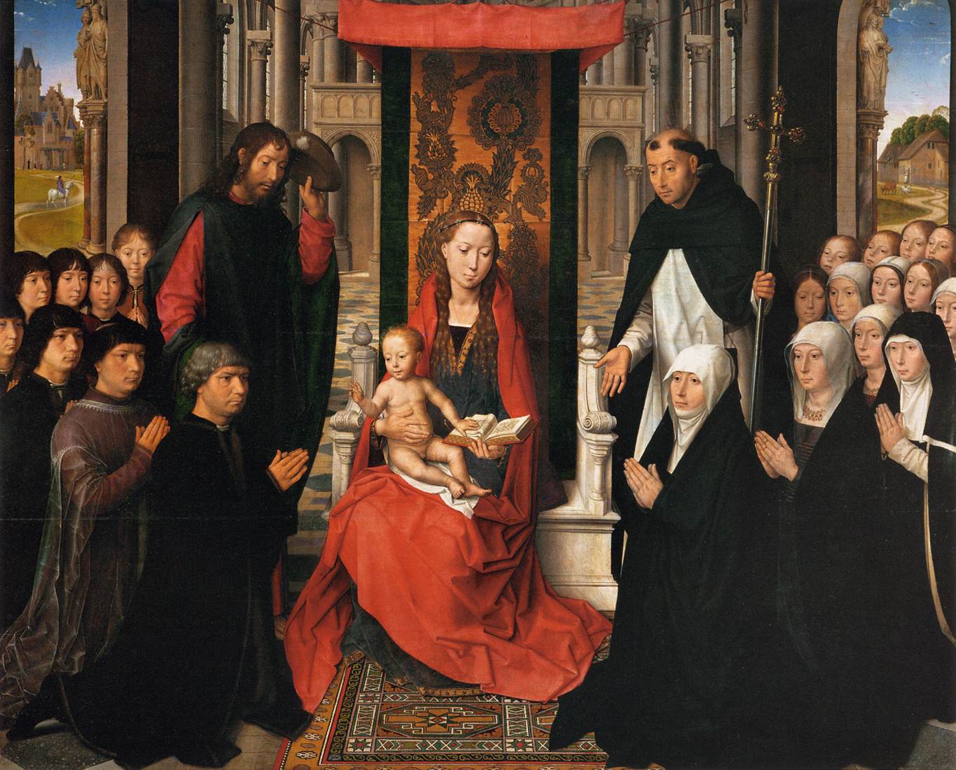 Virgin and Child with Saint James and Dominic