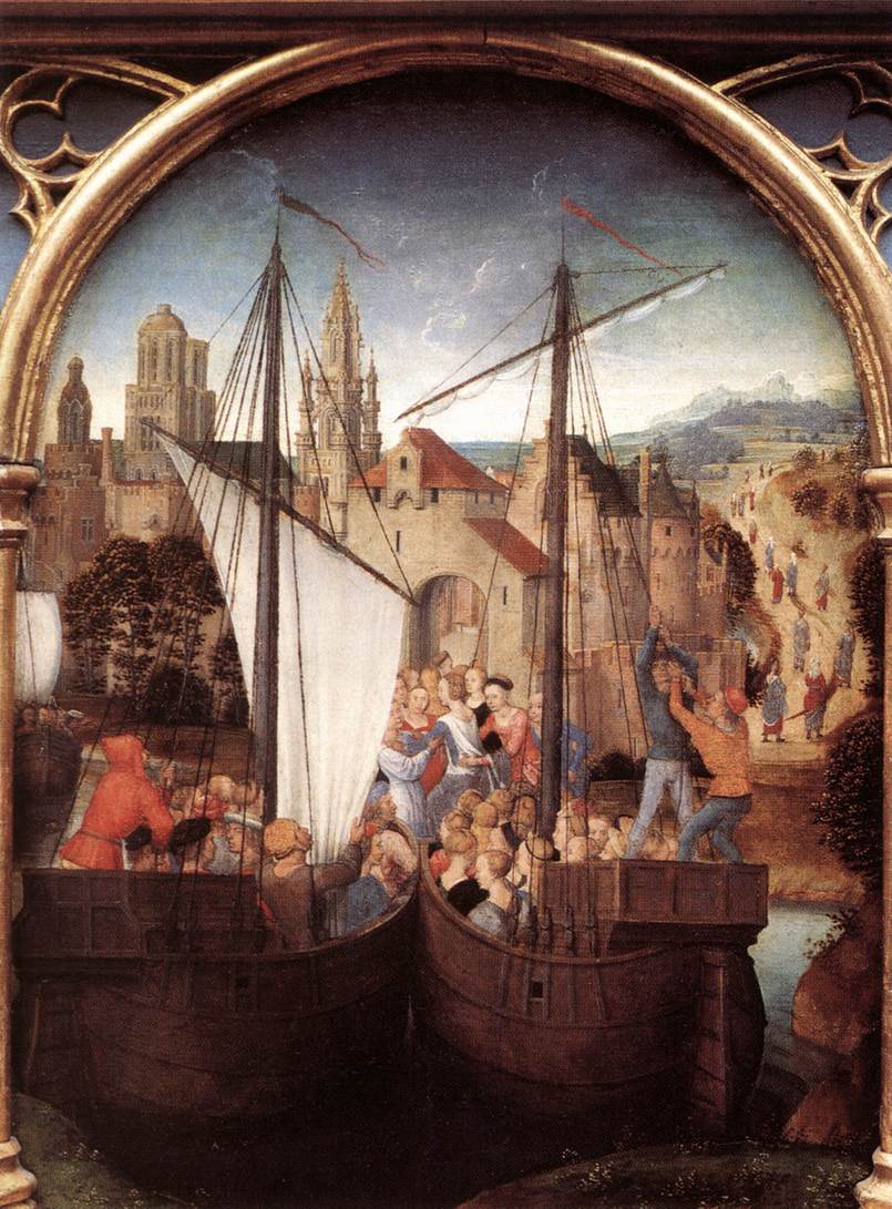 Sanctuary of Santa Úrsula: Arrival in Basel (Scene 2)