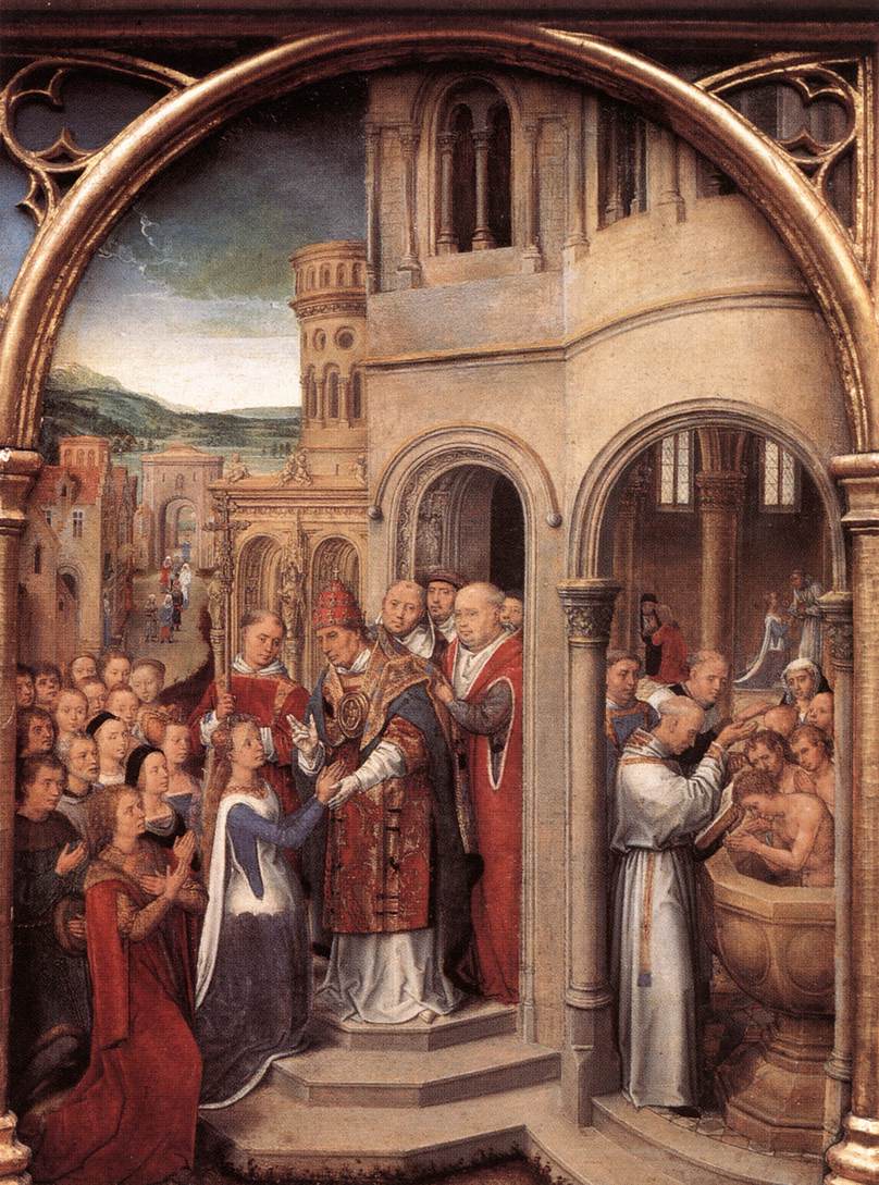 Sanctuary of Santa Ursula: Arrival in Rome (Scene 3)