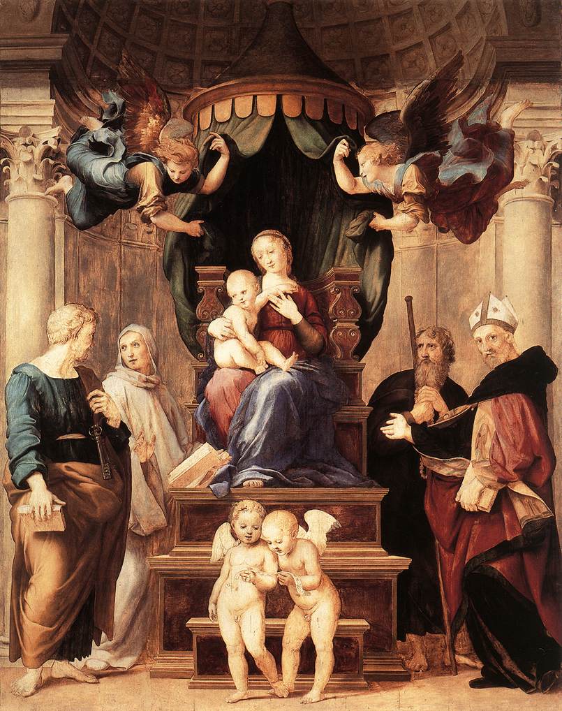 The Virgin of the Baldacchino