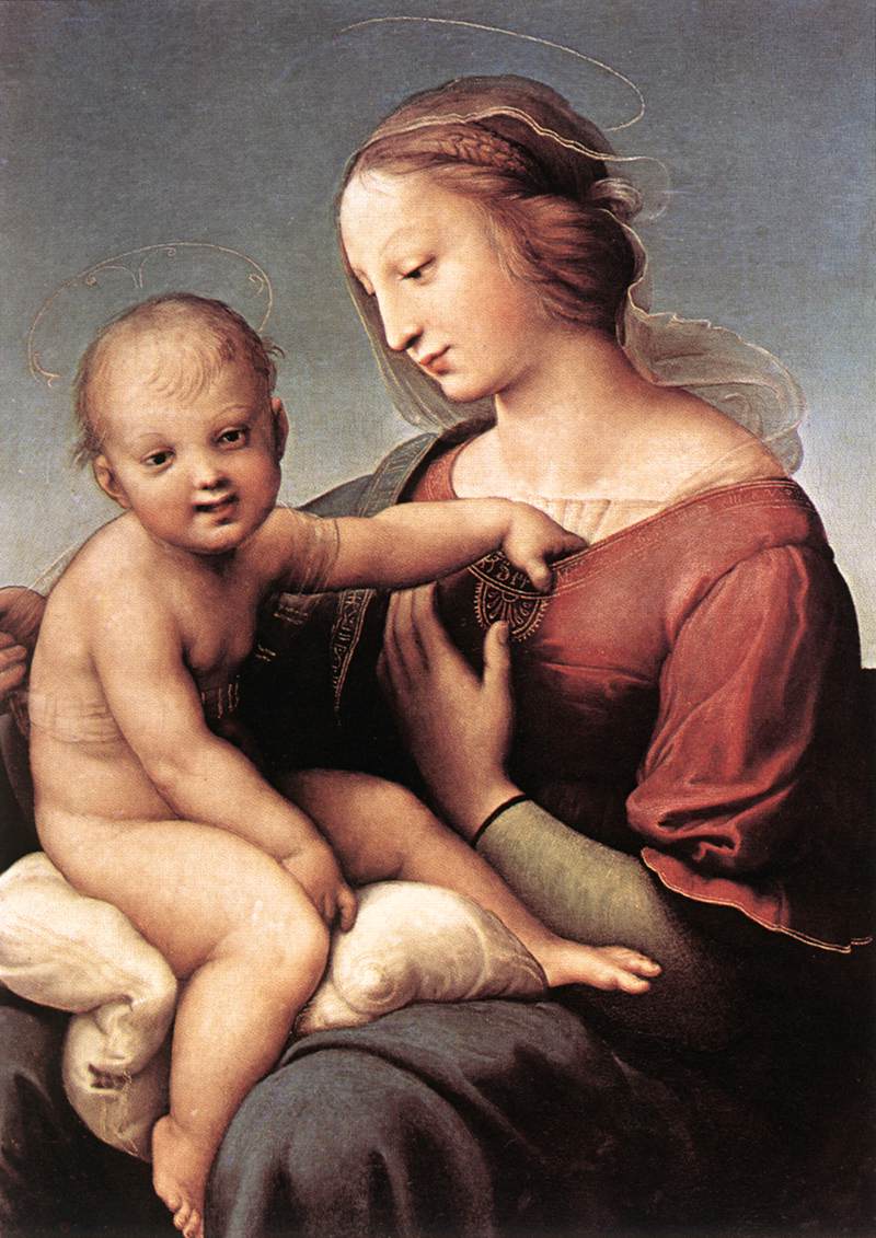 La Vierge et l'enfant (la grande vierge de Cowper)