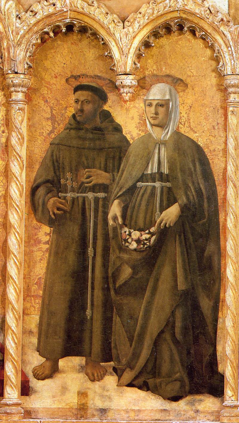 Saint Anthony Polyptych: Saint Francis and Saint Elizabeth