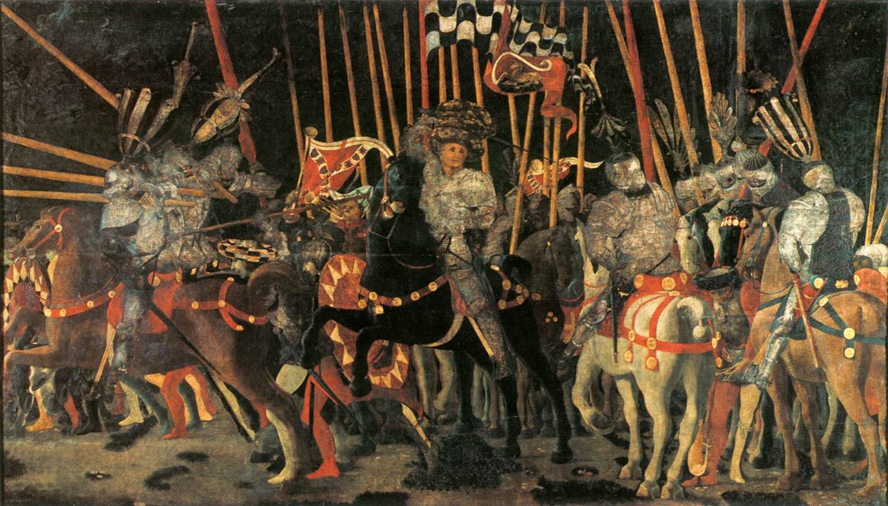 Micheletto da Cotignola savaşa katılıyor