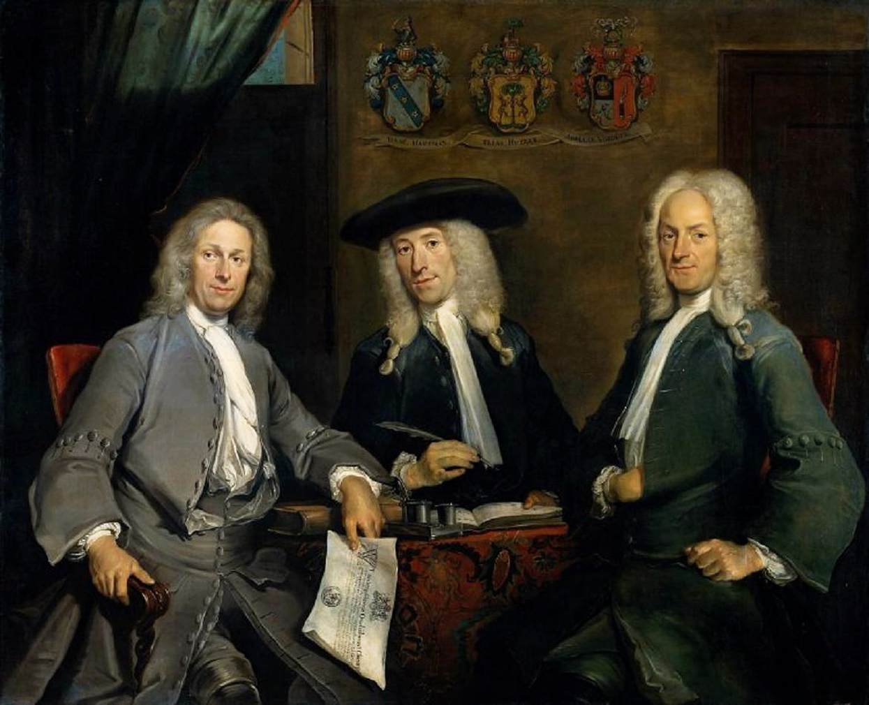 Three Governors of the Guild of Surgeons, Amsterdam