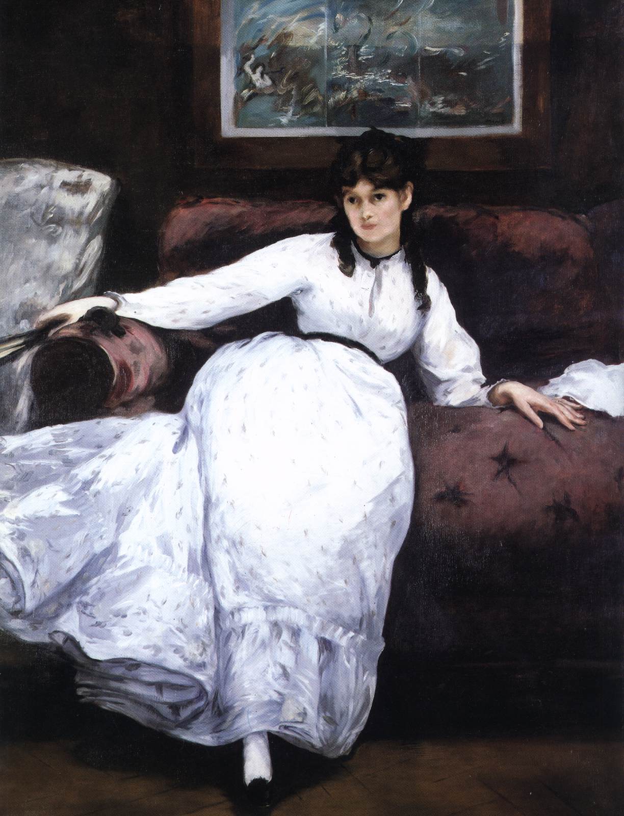 Dinlenme - Berel Morisot'un Portresi