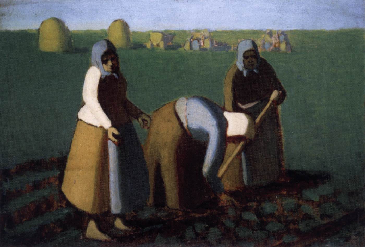 Women Harvesting Potatoes