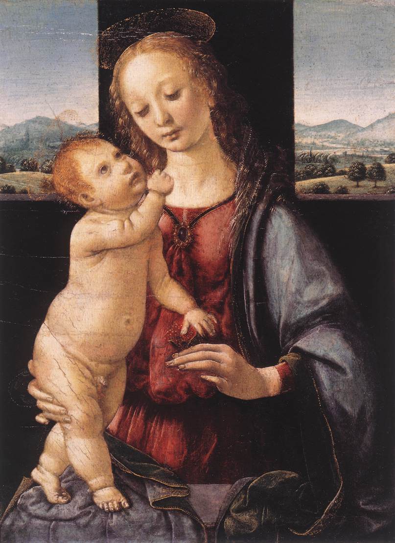 La Vergine e il bambino con Granada