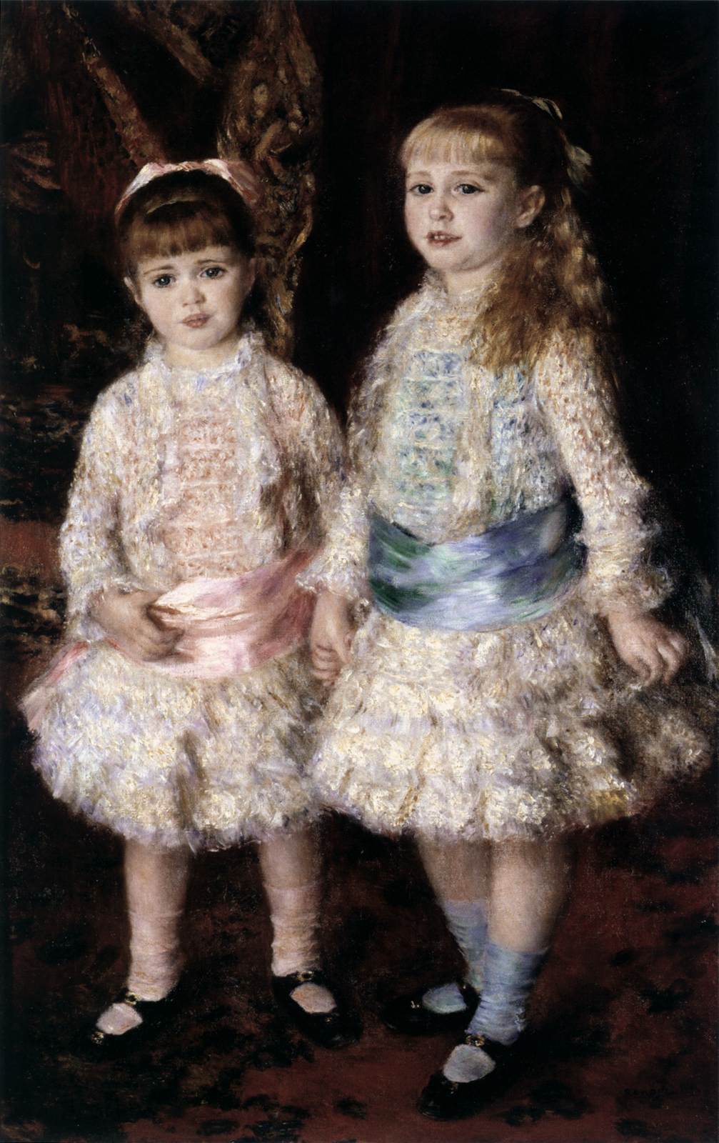 Rosa och blå (Alice och Isabel Cahen d'Anvers)