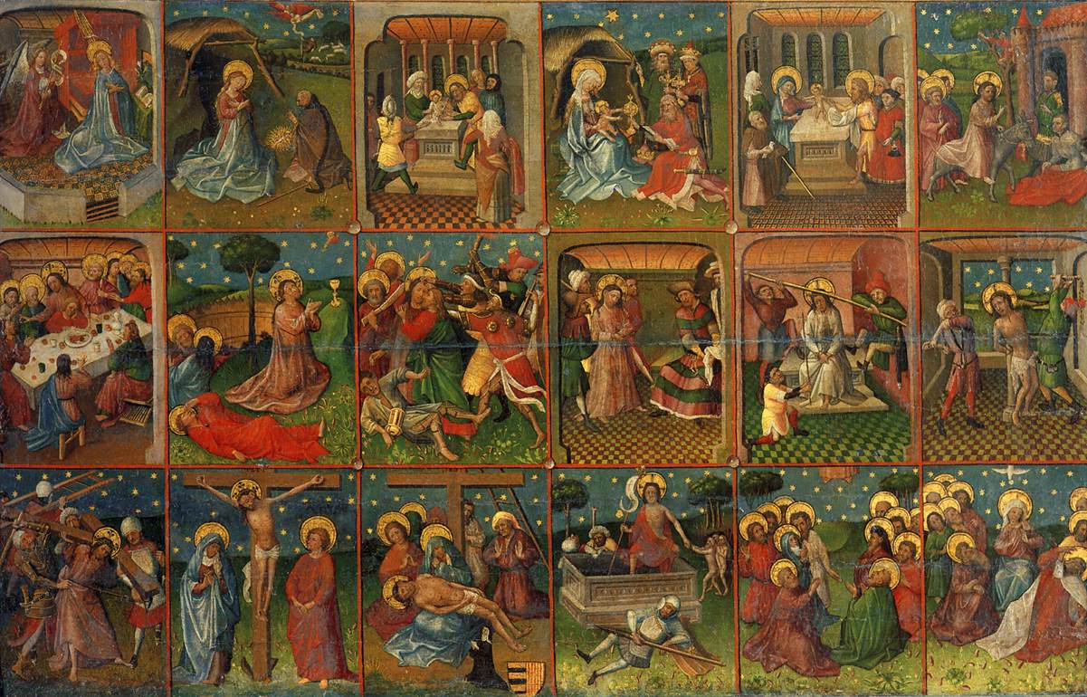 Dix-huit scènes de la vie du Christ