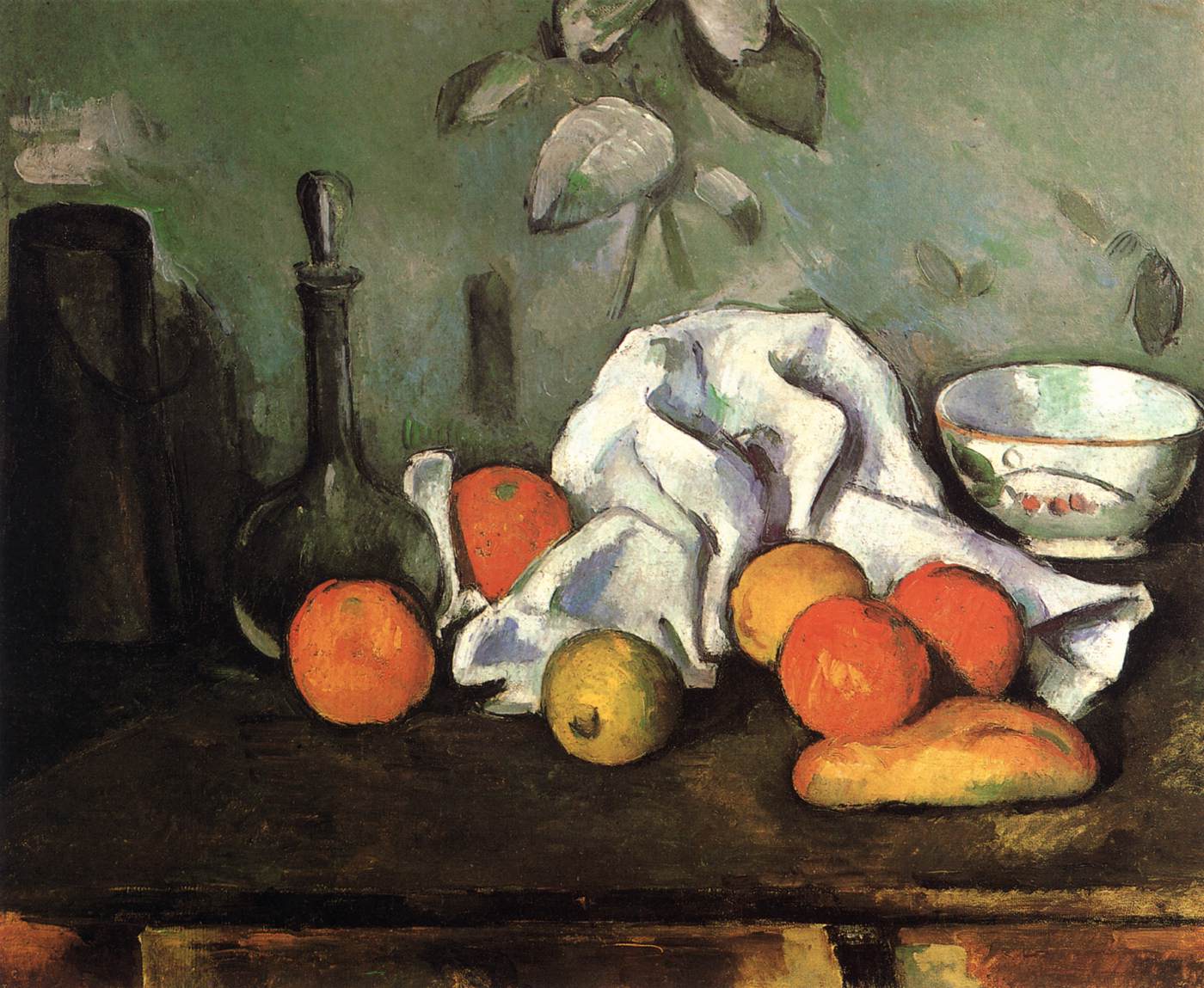 still life with fruit