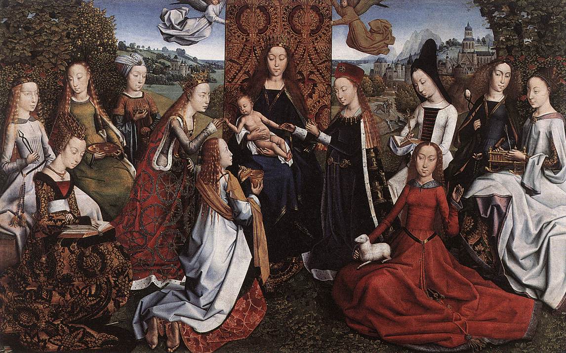 The Virgin Surrounded by Saints