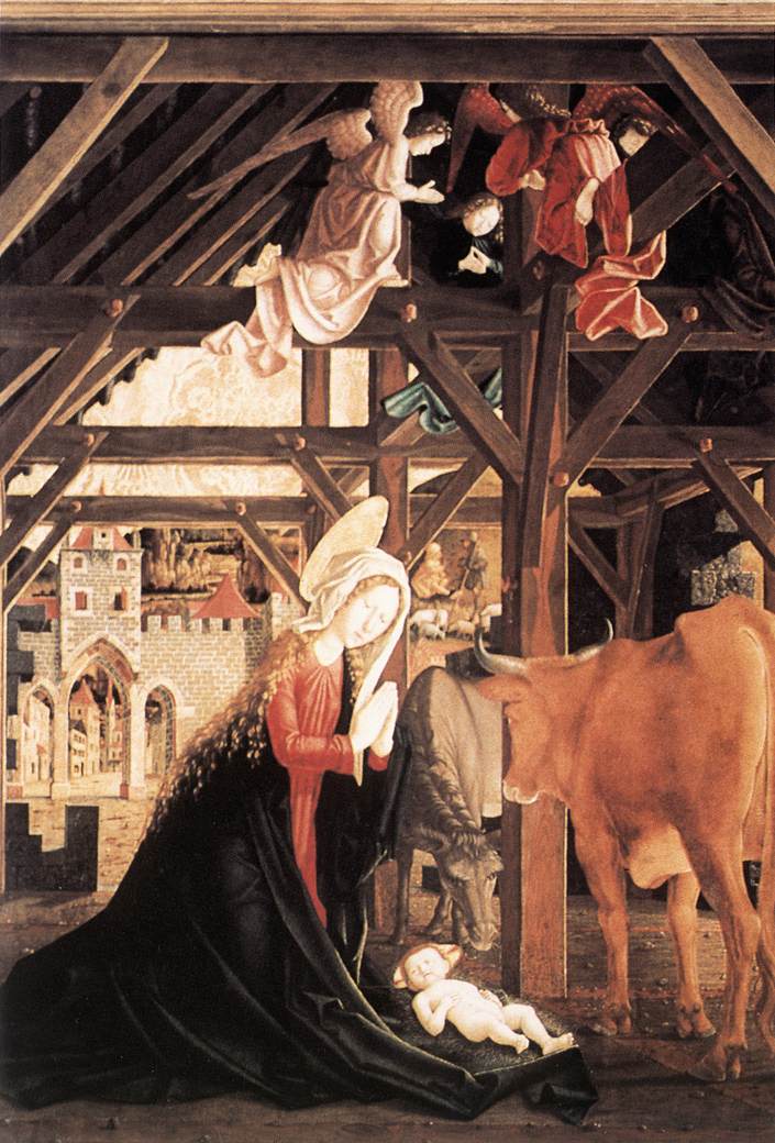 San Wolfgang Retablo: La Natividad