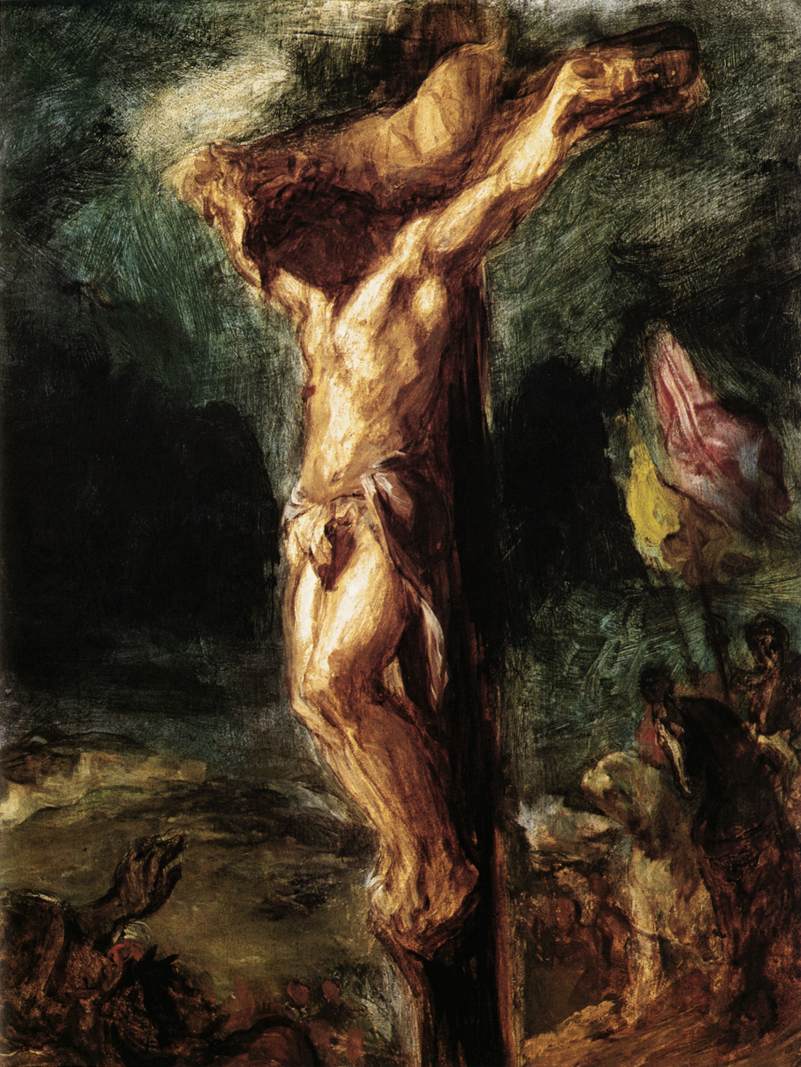 Chrystus na krzyżu (szkic)