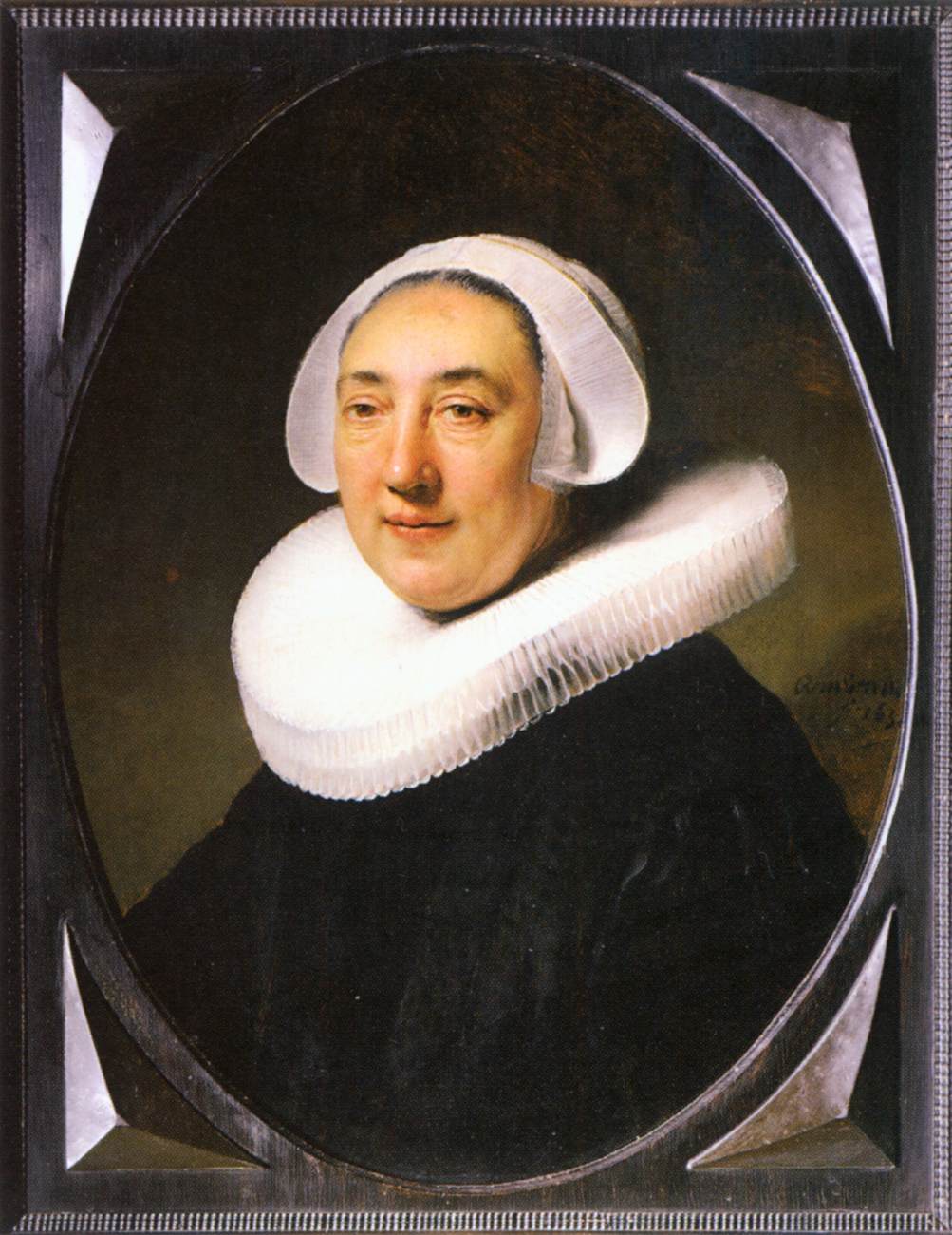 Portrait de Haesje Jacobosdr van Cleyburg