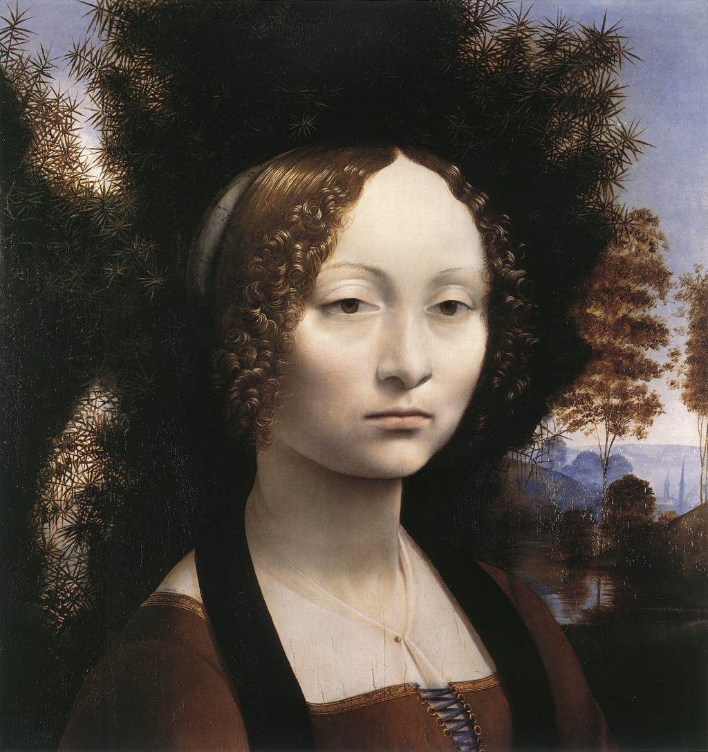 Portræt af Ginevra de Benci