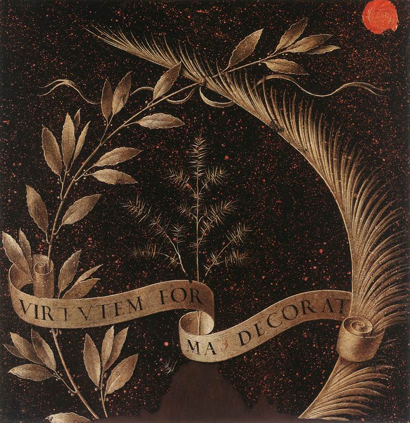 Reverse of the Portrait of Ginevra de Benci