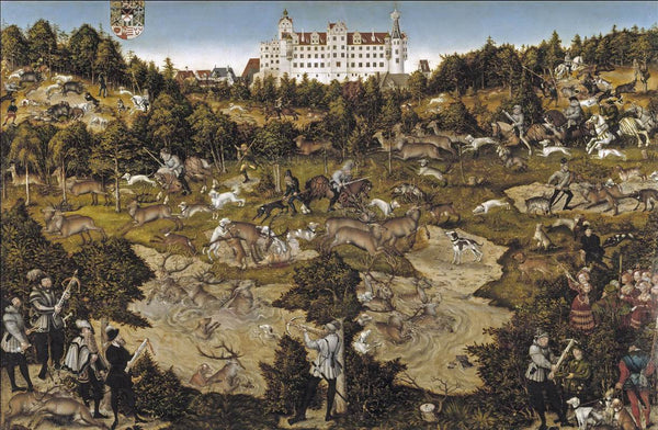Caza en Honor de Carlos V en El Castillo de Torgau
