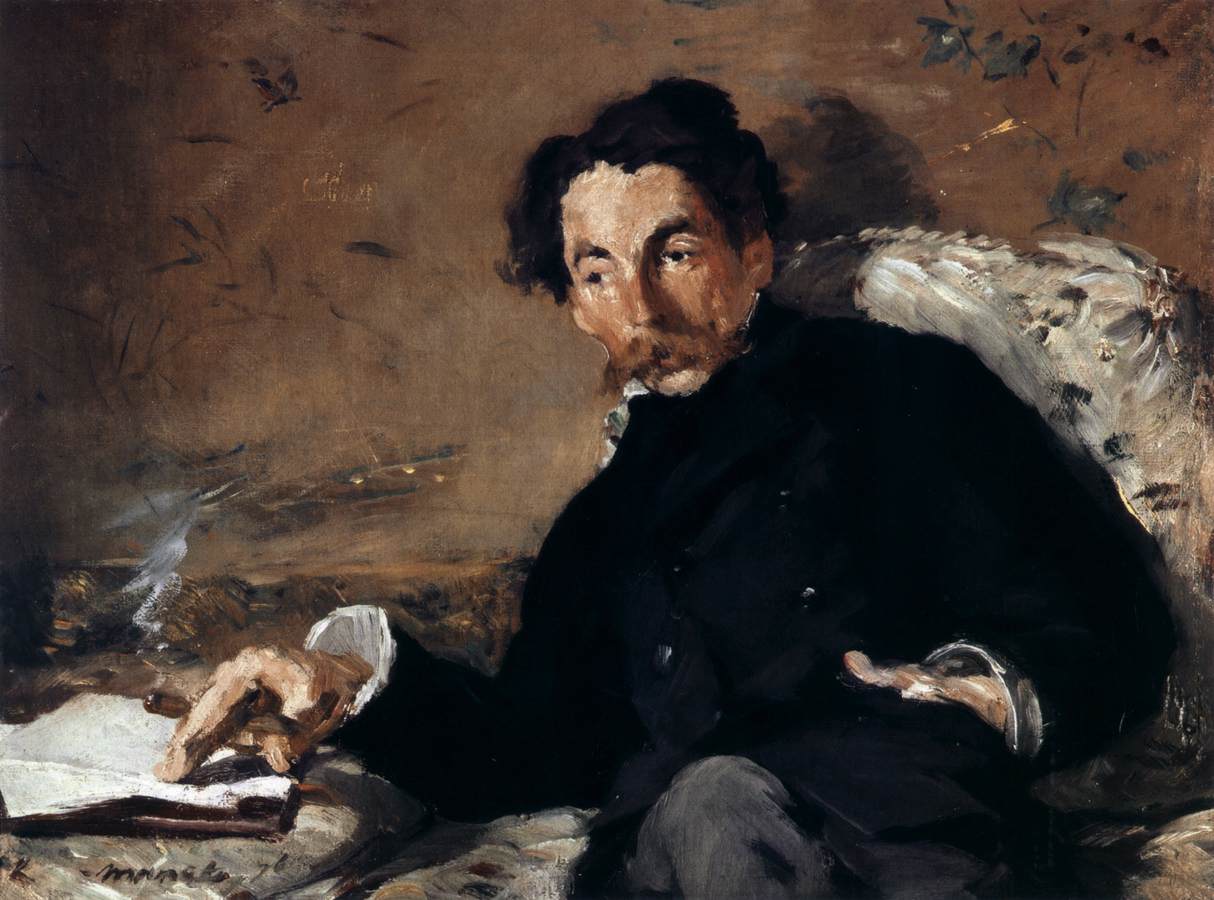 Porträt von Stéphane Mallarmé