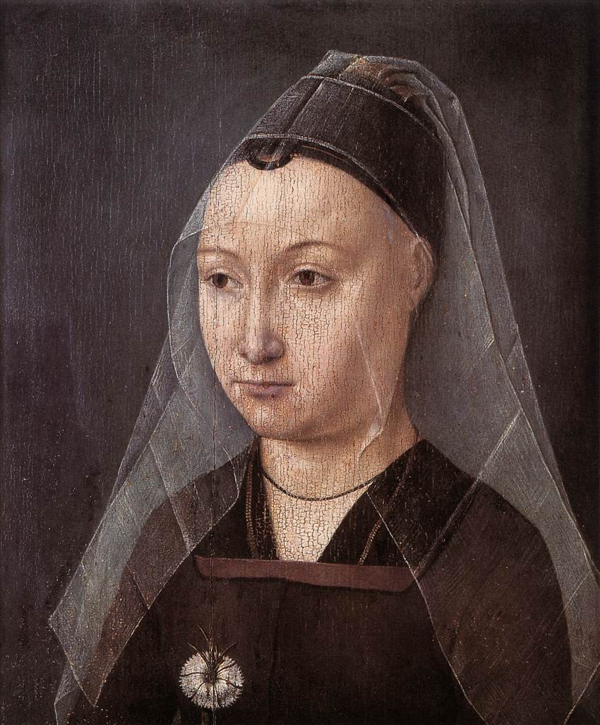 Retrato de una Dama con Clavel