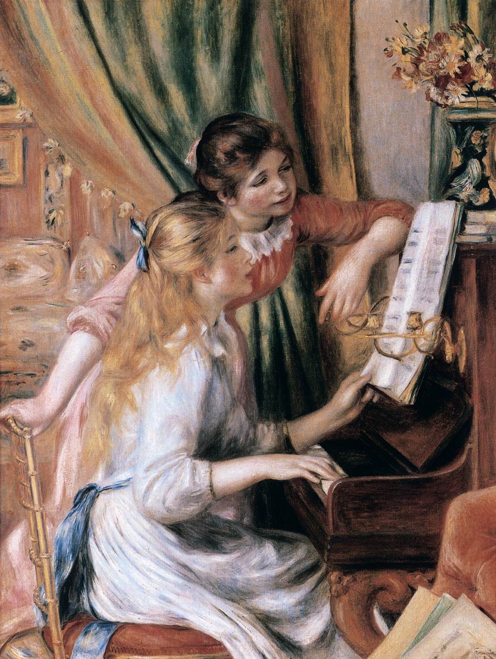 Girls on the Piano