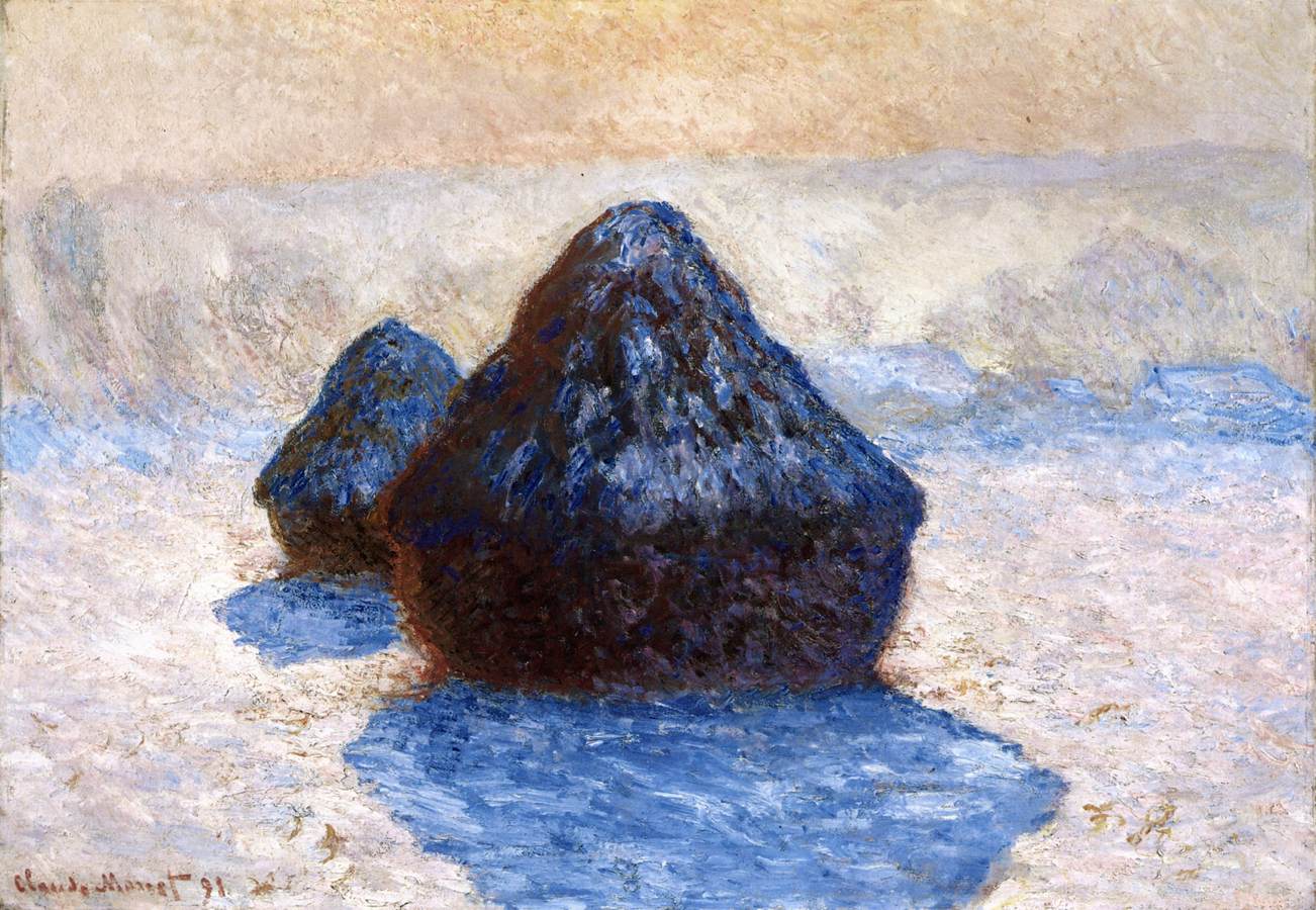 Haystack, effetto del gelo bianco