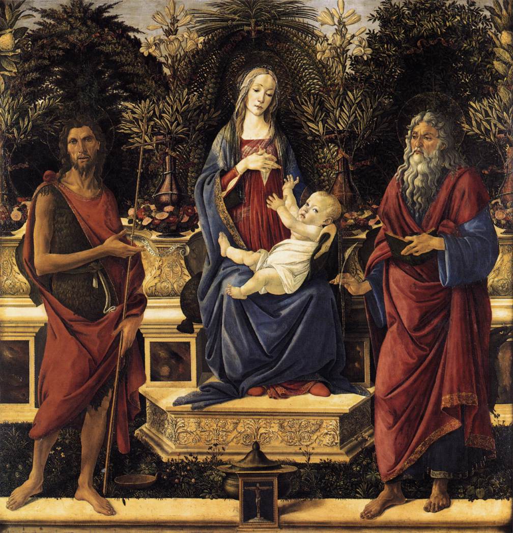Jomfruen og det tronede barn (bardi -altertavle)