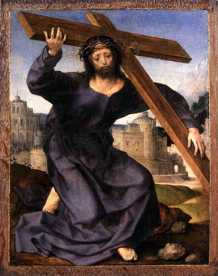 Cristo carregando a cruz