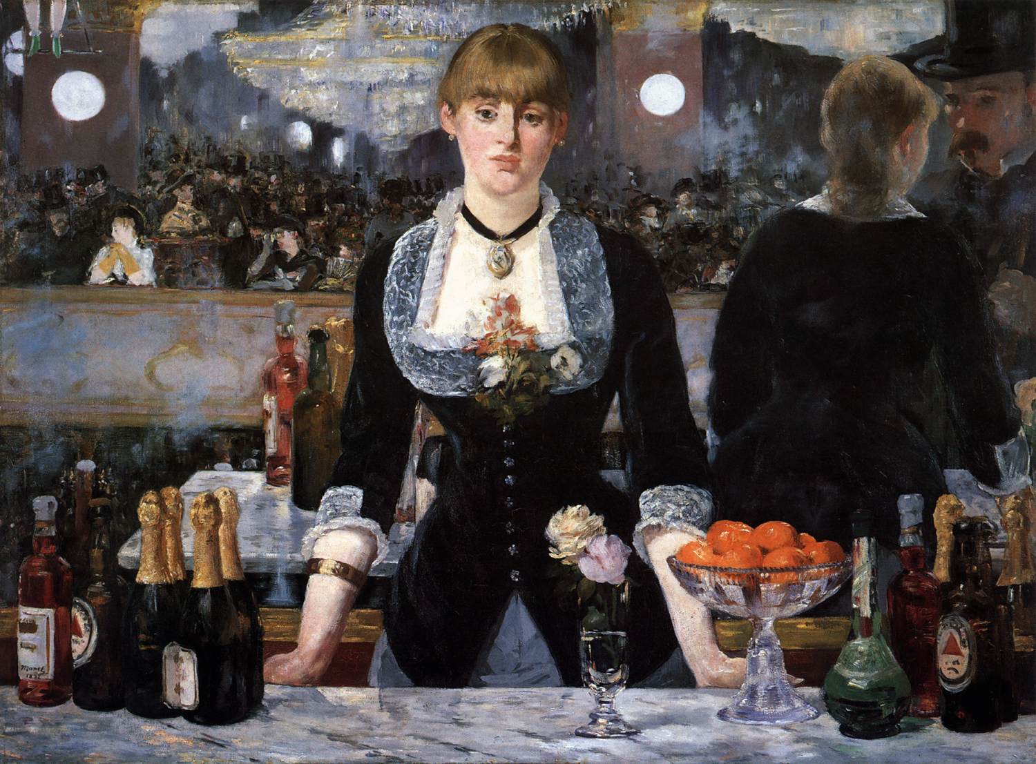 Eine Bar in den Folies-Bergère