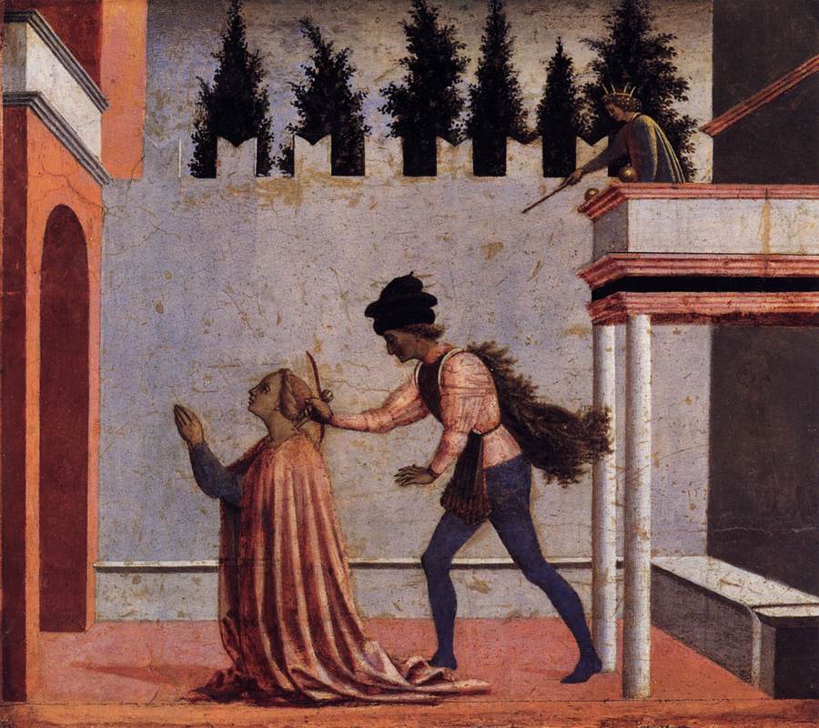 Il martirio di Santa Lucía (prelati 5)