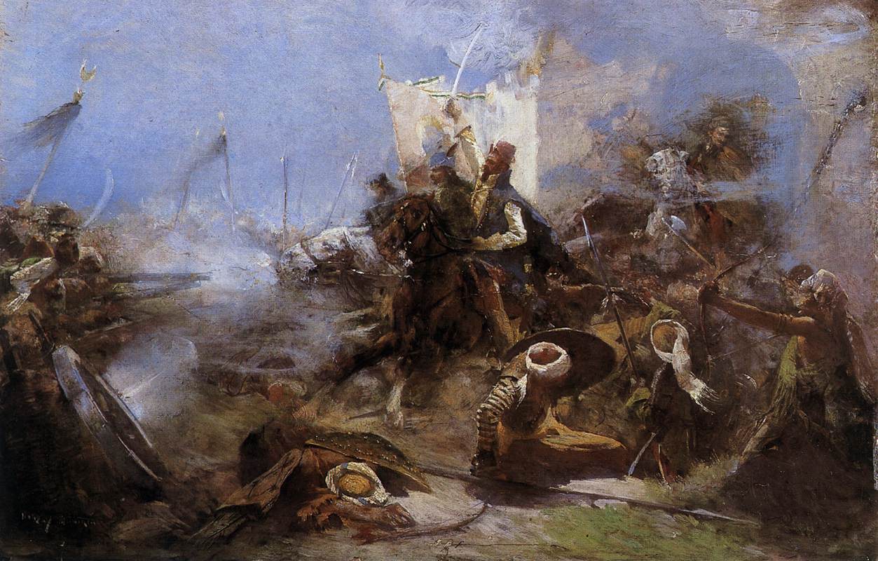 Zrínyi's Attack on The Turks From Szigetvár Fortress