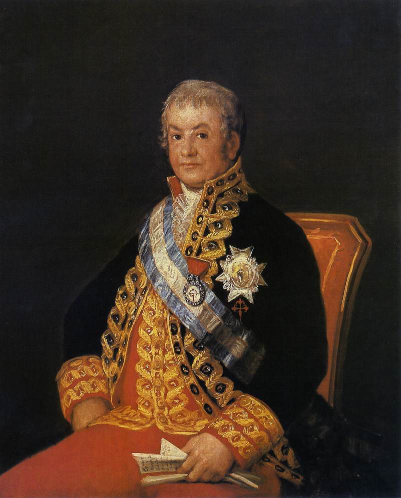 Porträtt av José Antonio, Marqués de Caballero