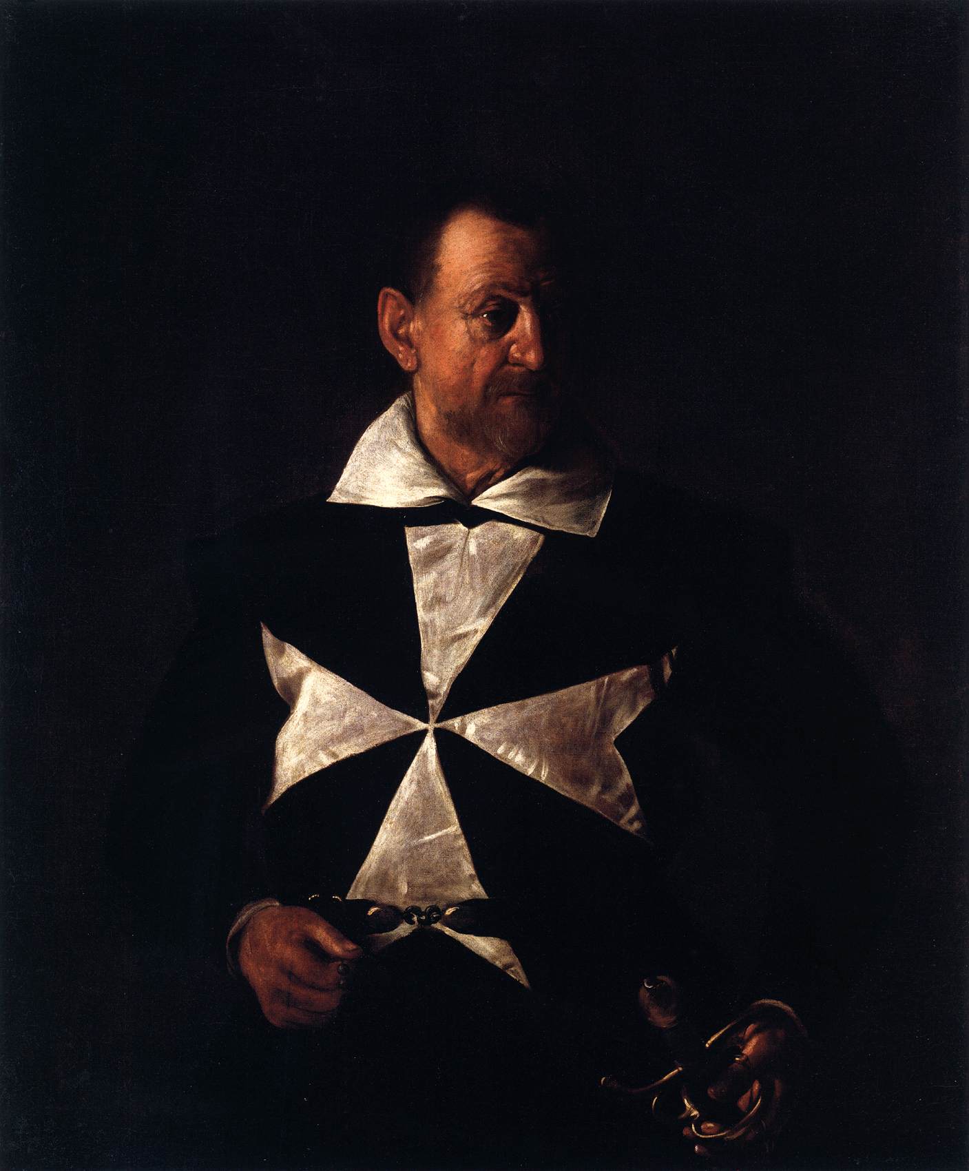 Malta şövalyesinin portresi