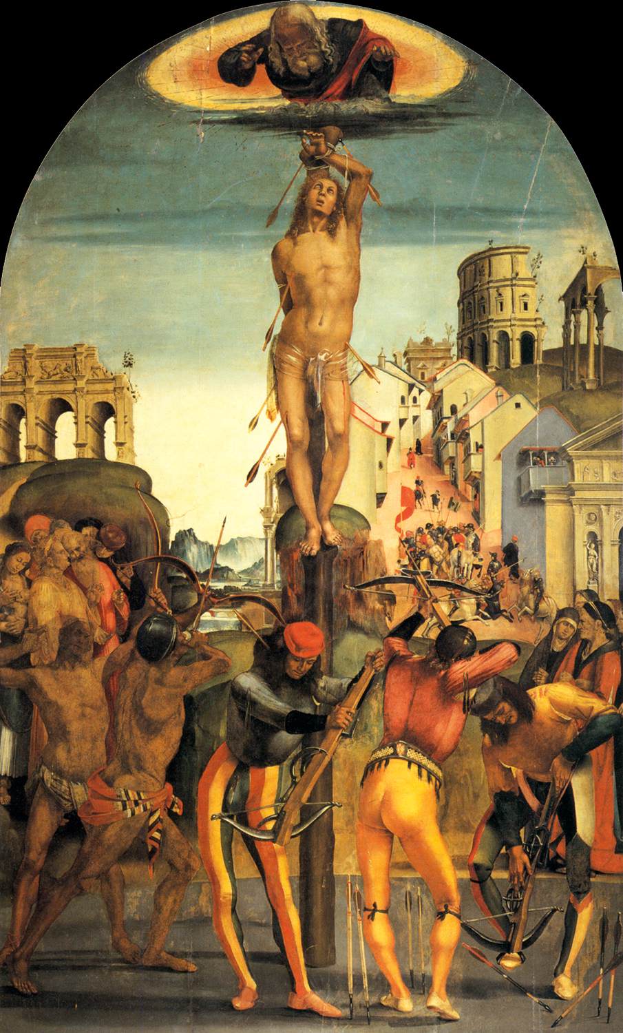 Il martirio di San Sebastián
