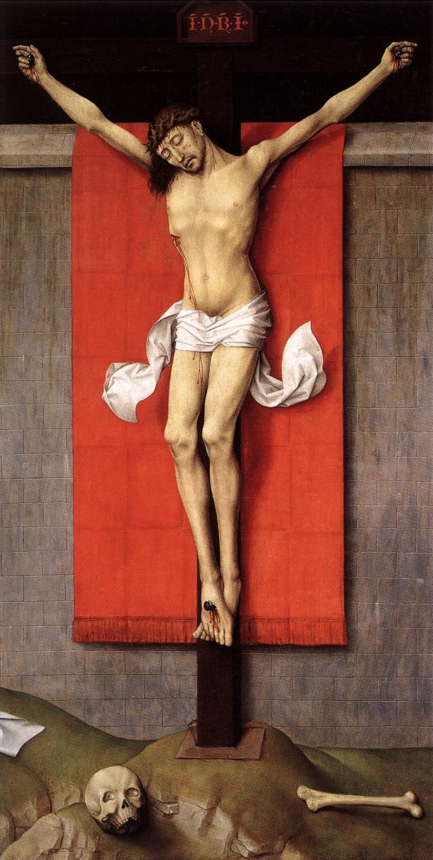 Diptych of The Crucifixion (right panel)